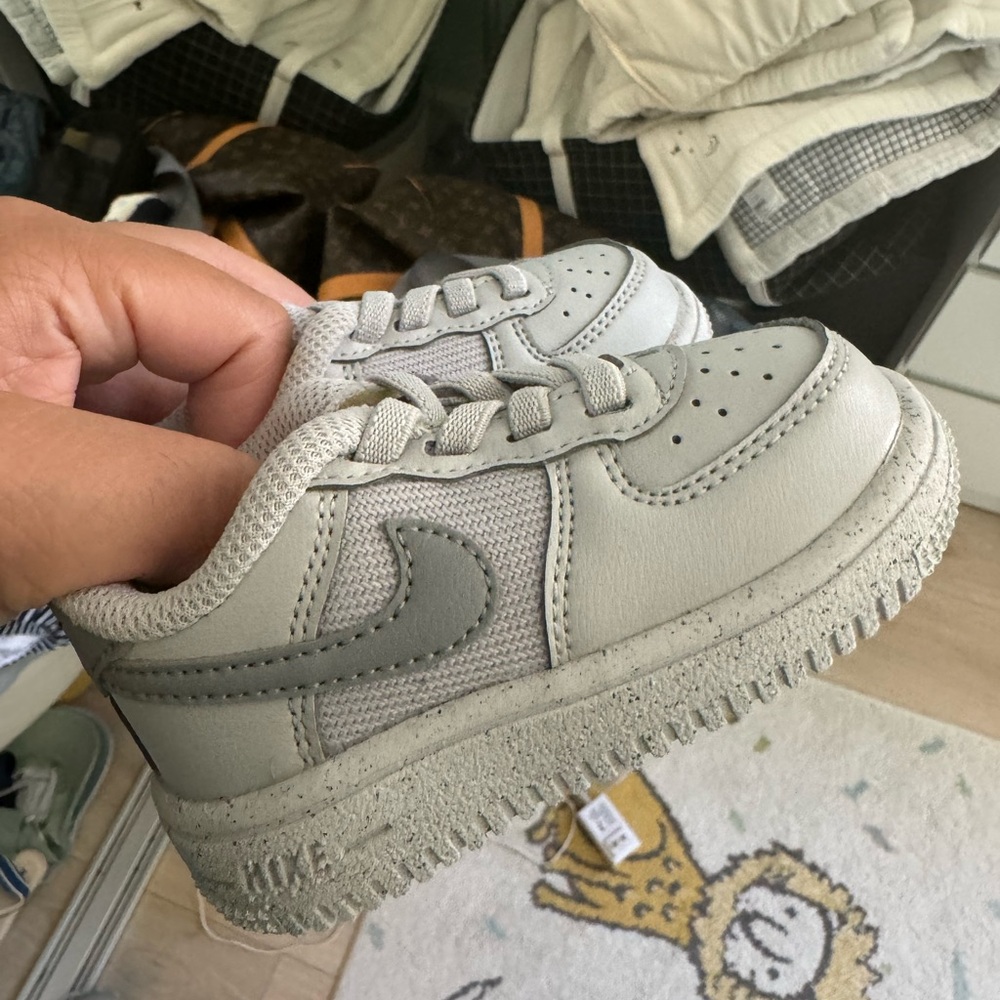 Grey baby Nikes